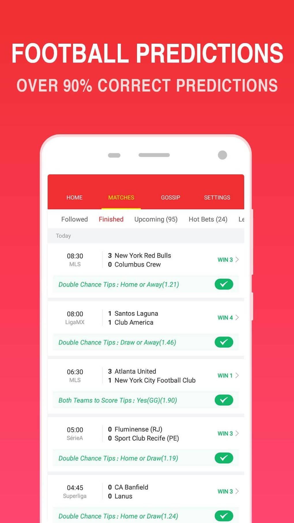 BTTS Betting Tips - Best Daily Soccer Predictions APK für Android  herunterladen