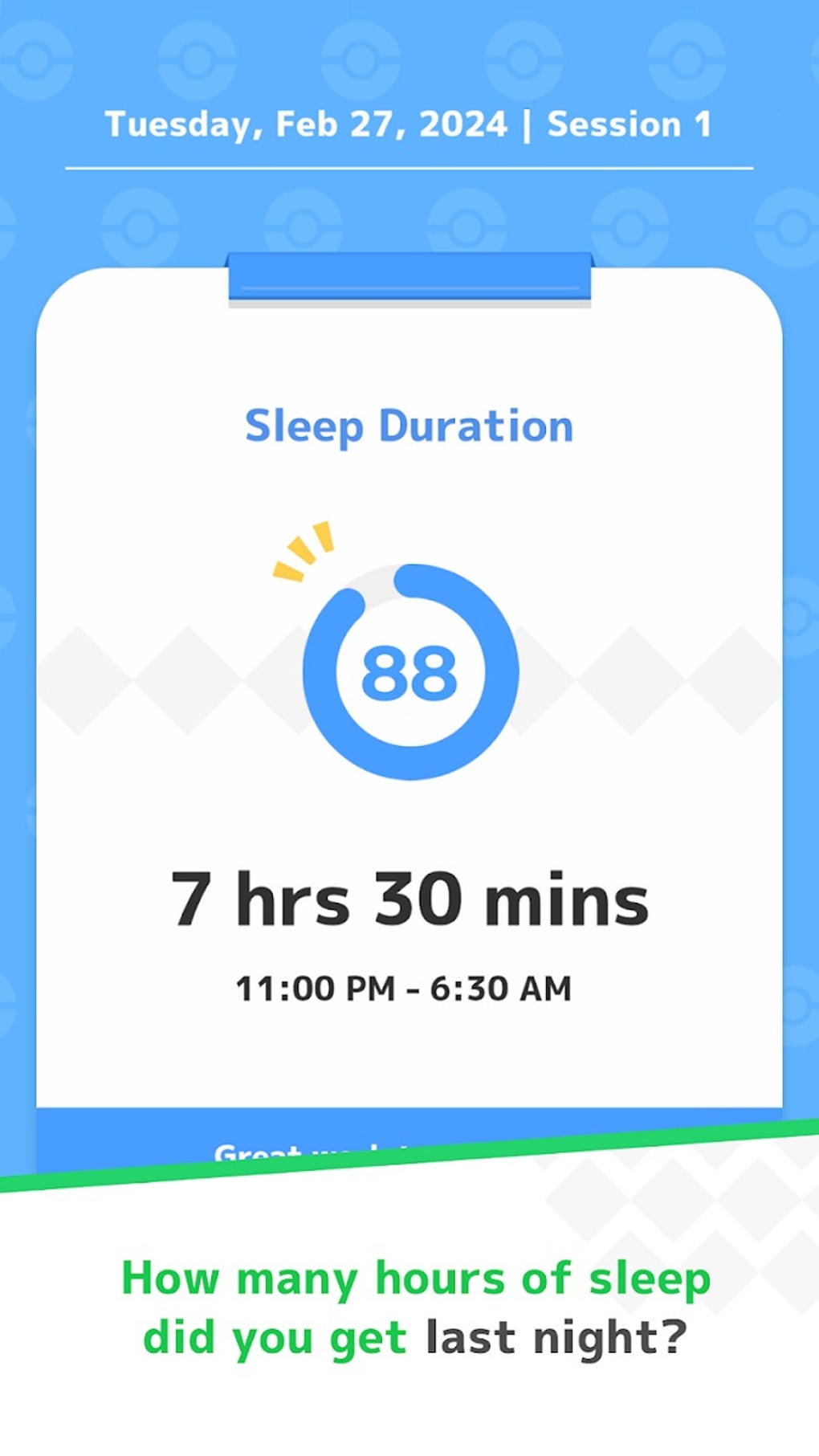 Pokémon Sleep для Android — Скачать