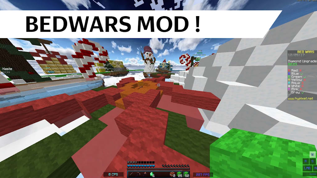 Minecraft - BED WARS MAIS EMOCIONANTE! 