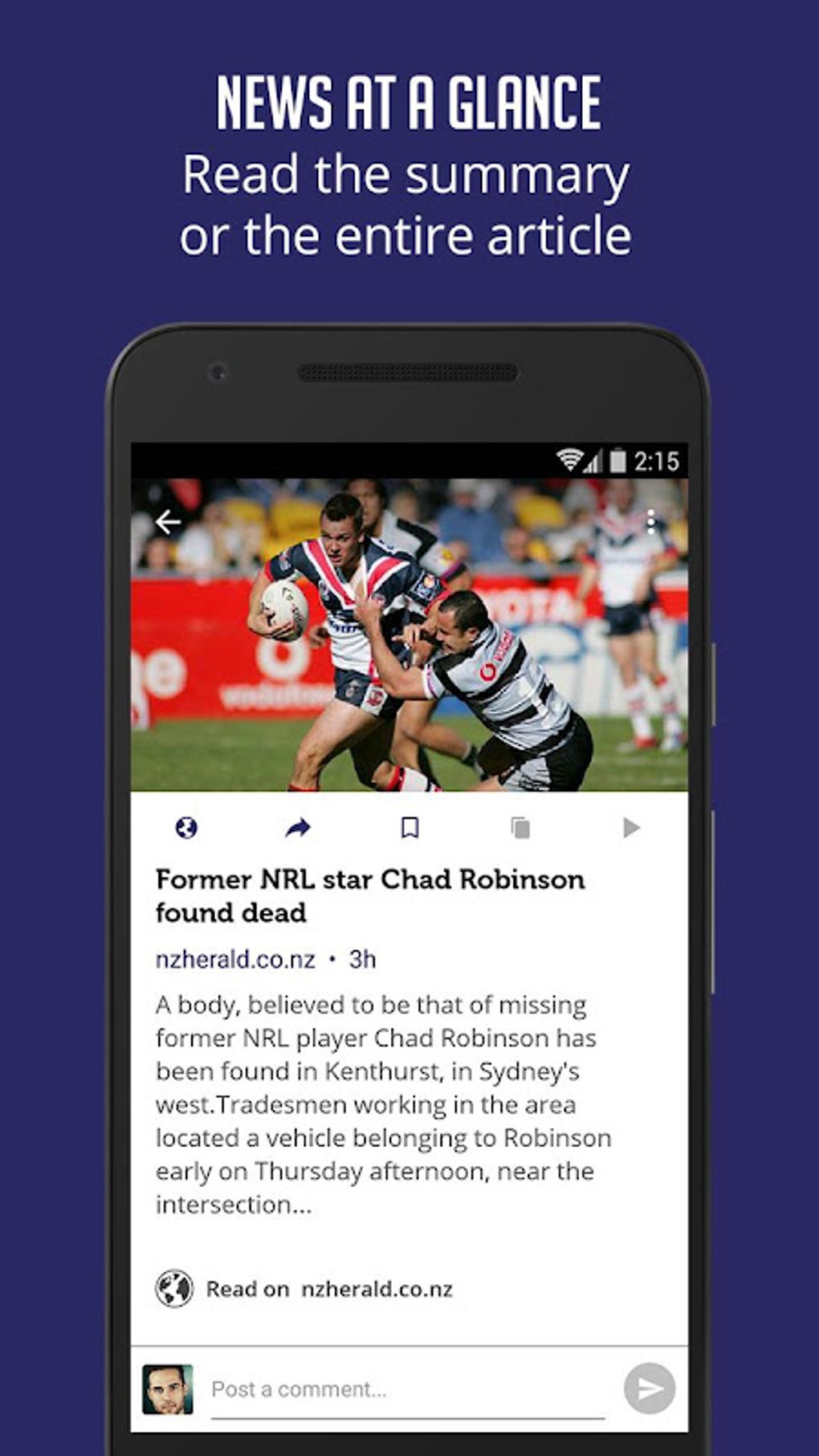 rugby.net News & Live Scores APK для Android — Скачать