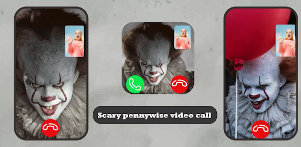 Scary Pennywise Video Call For Android - 無料・ダウンロード