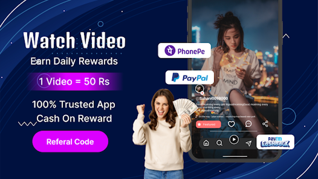 Watch video and online earn paytm cash app