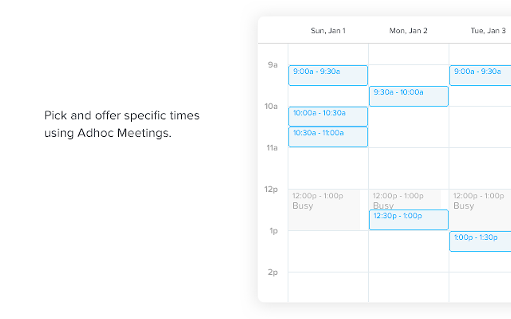 Calendly: Meeting Scheduling Software - Download