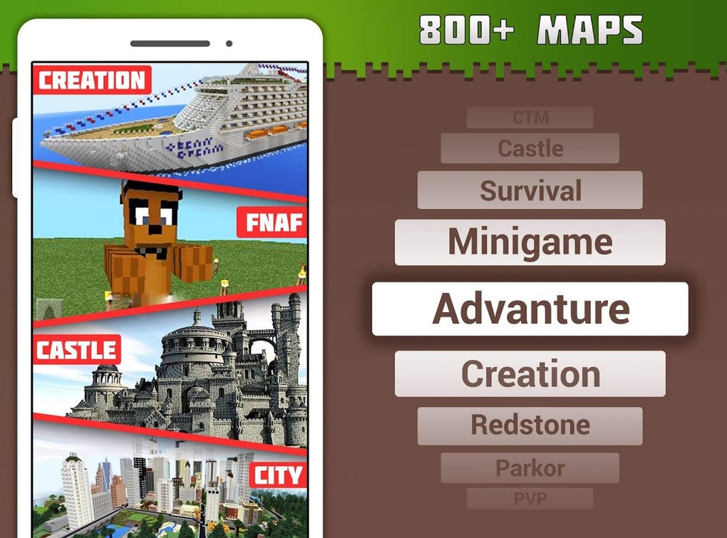 Addons For Minecraft - MCPE Maps, Skins & Mods APK สำหรับ Android ...