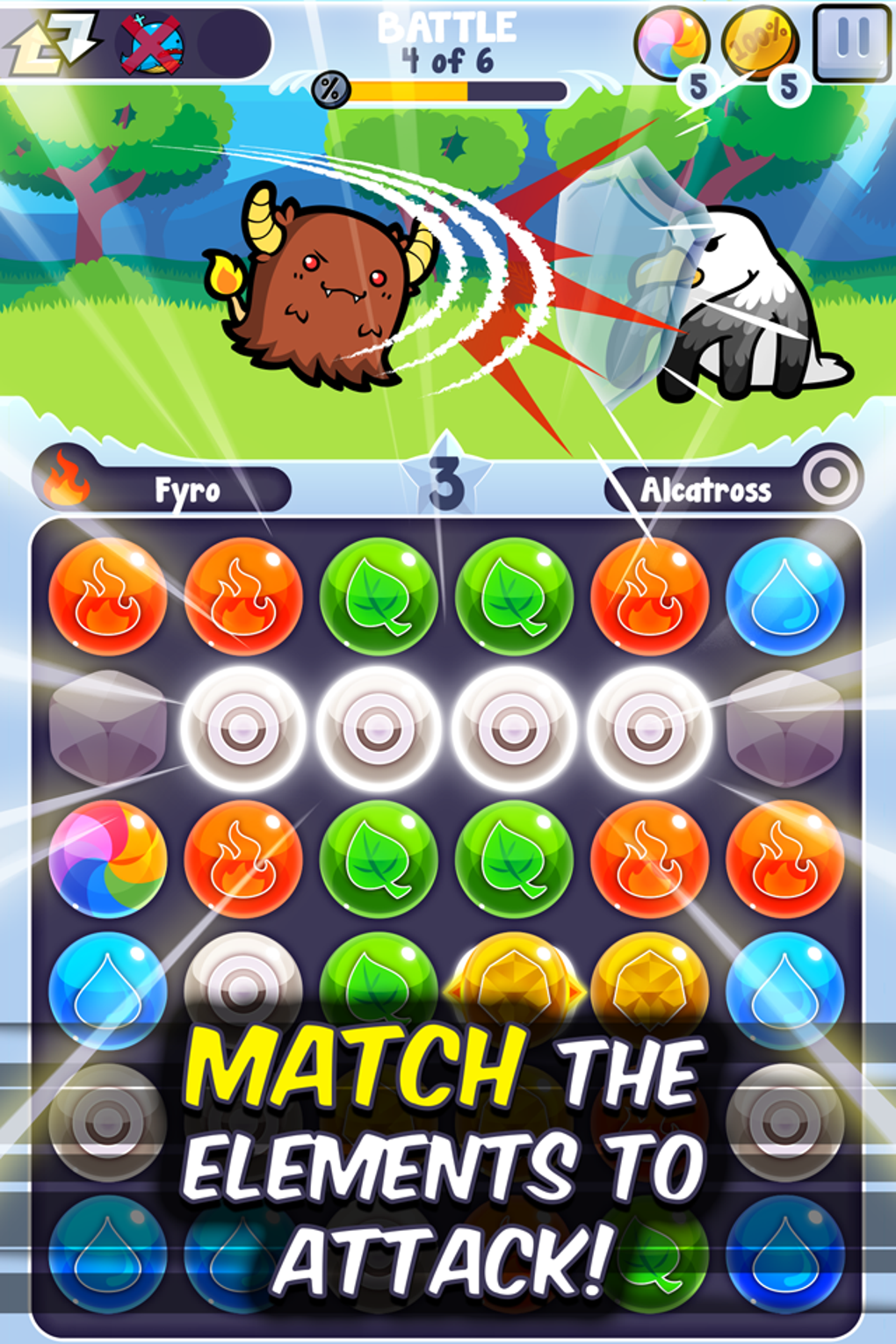 Pico Pets Puzzle Monsters Game для Android — Скачать