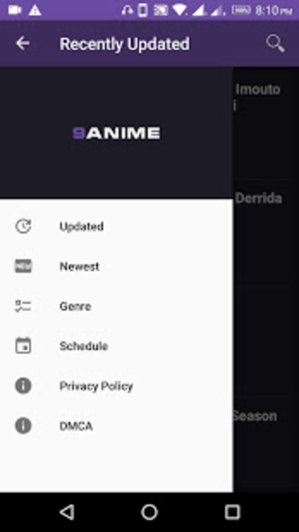 OLD 9ANIME APK (Android App) - Free Download