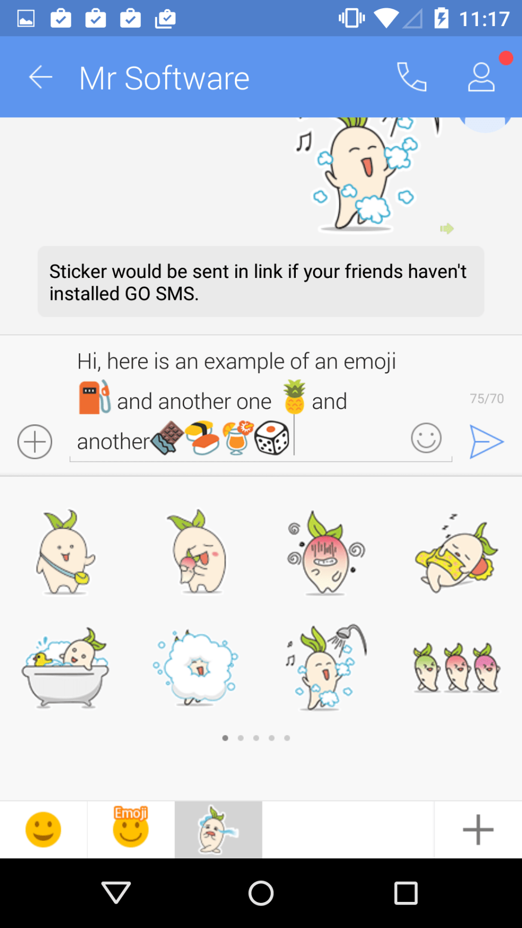 Go Sms Pro Emoji Plugin Cho Android - Tải Về