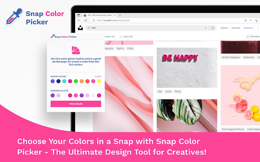 Snap Color Picker For Google Chrome - Extension Download