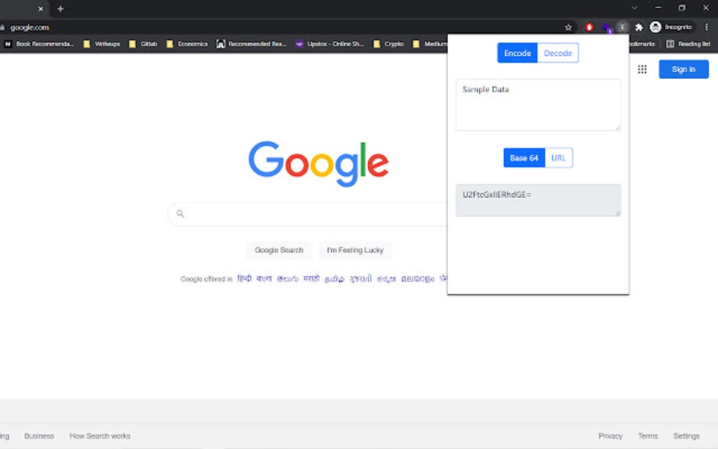 Encode Decode For Google Chrome Extension Download