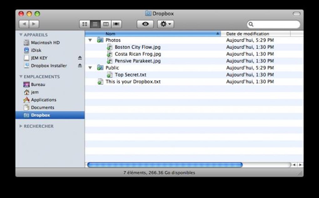 dropbox app mac