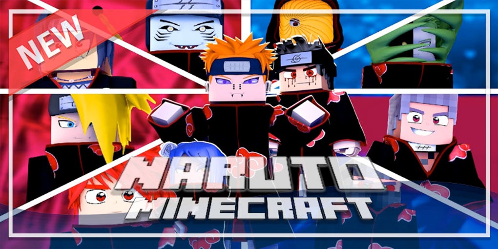 OS 3 MELHORES MAPAS DE NARUTO/KONOHA PARA MINECRAFT POCKET EDITION