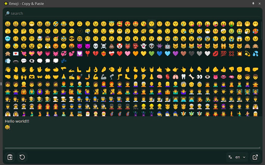 Emoji - Copy & Paste Google Chrome 용 - 확장 프로그램 다운로드 image.
