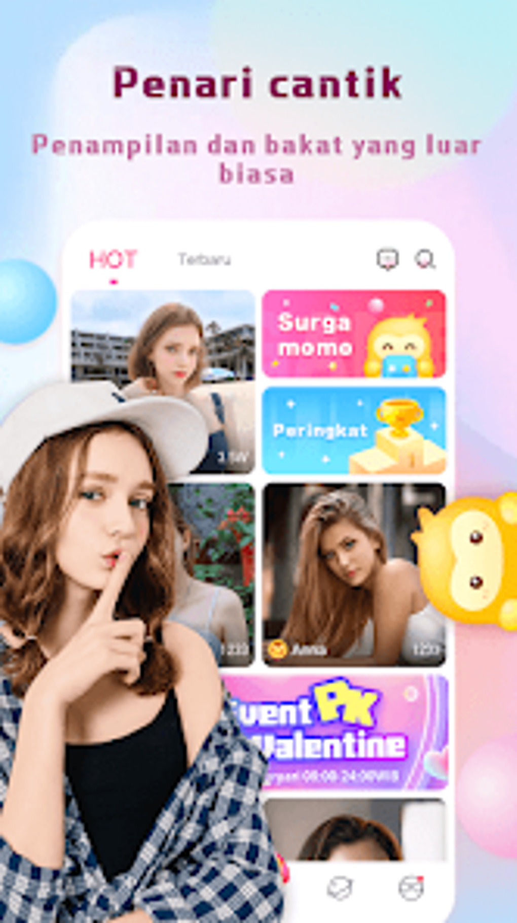 Momo live для Android — Скачать