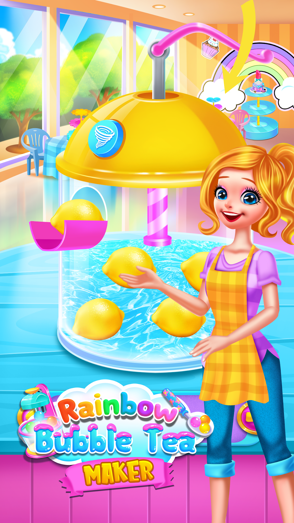 Rainbow Bubble Milk Tea Maker APK For Android Download