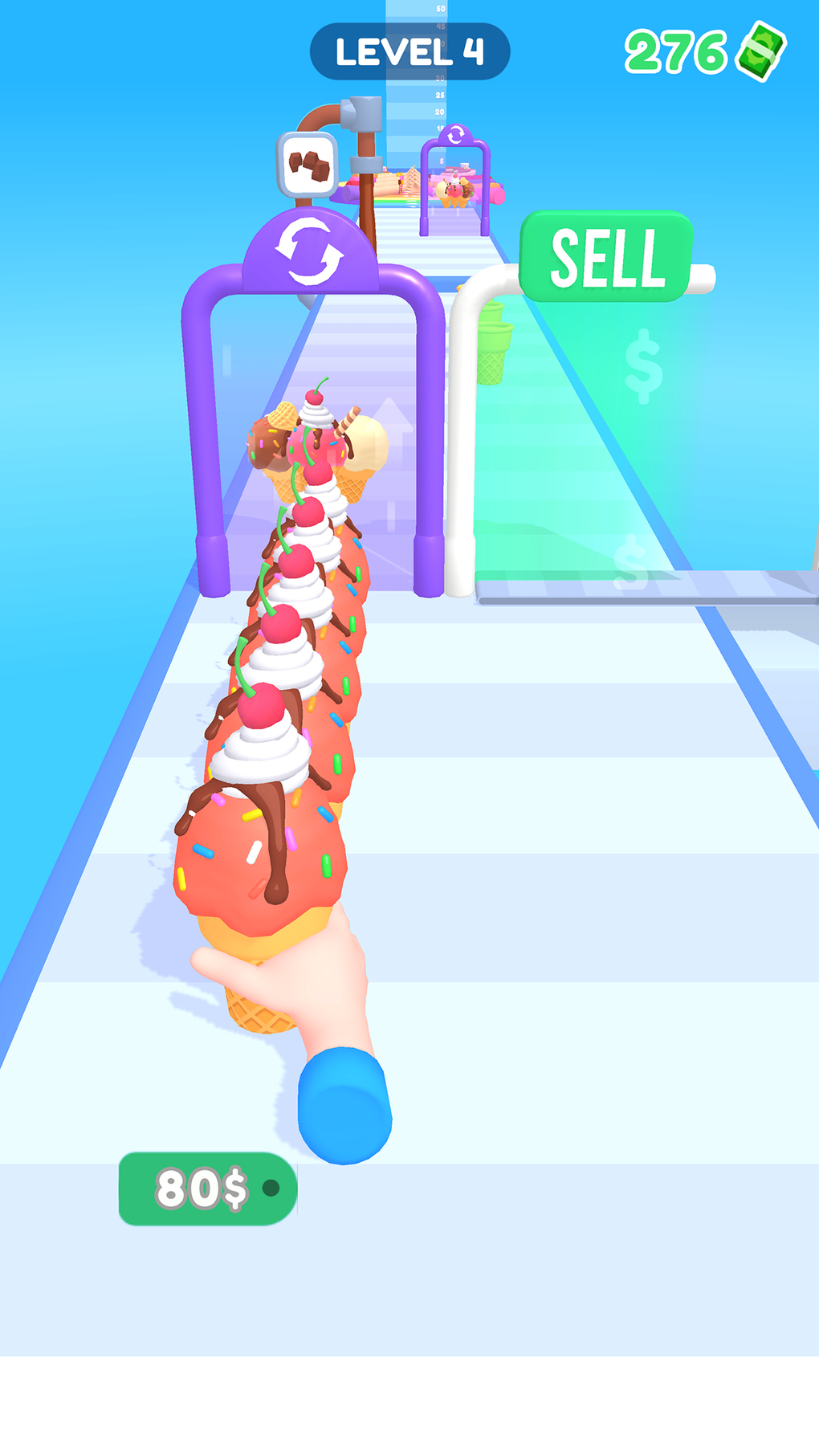 Dessert Stack 3D-Ice Cream Run для iPhone — Скачать