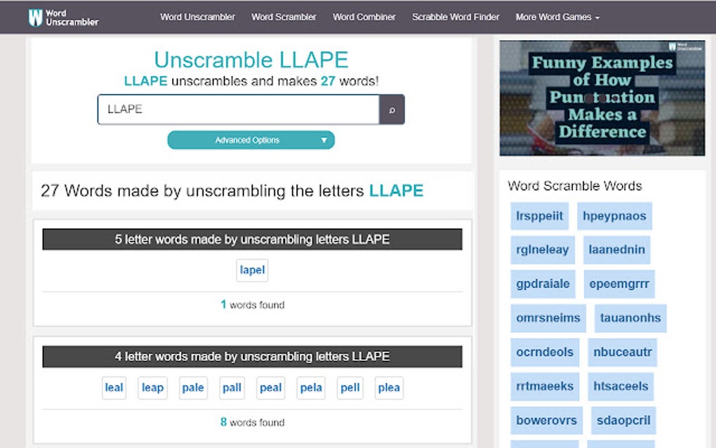 Word Unscrambler Google Chrome Word unscrambler google chrome