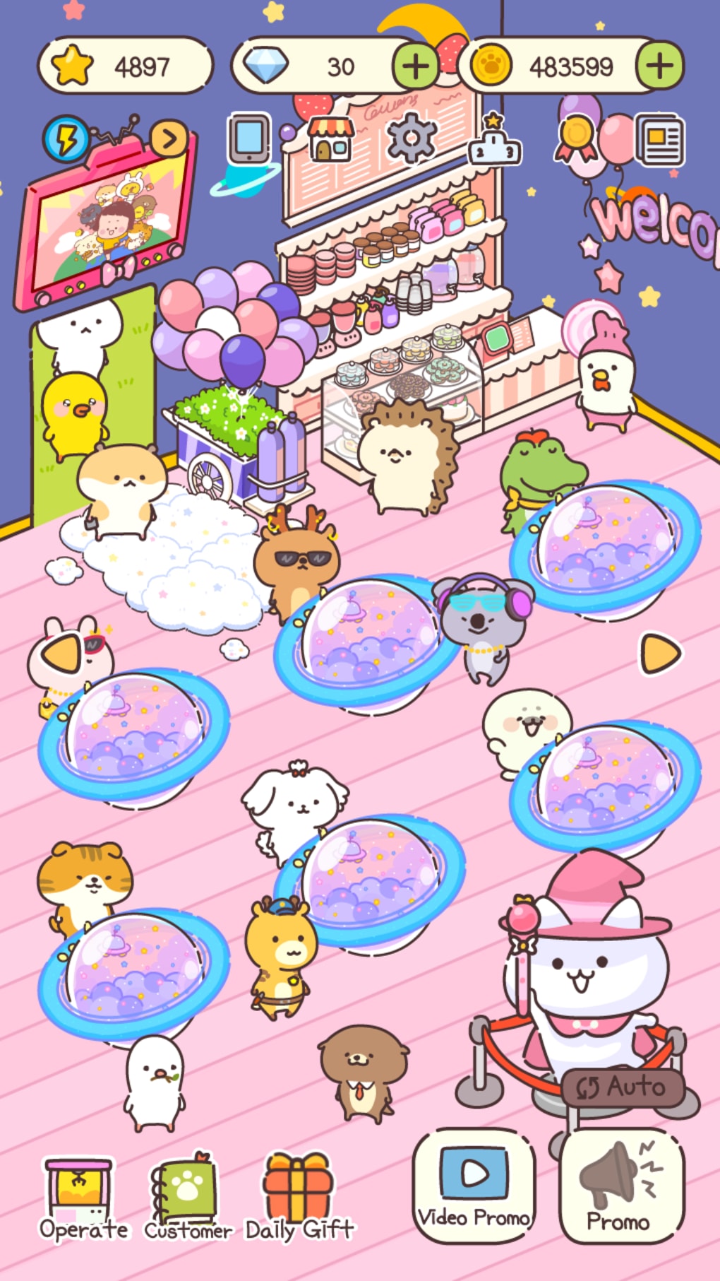 Animal Doll Shop - Cute Tycoon cho Android - Tải về