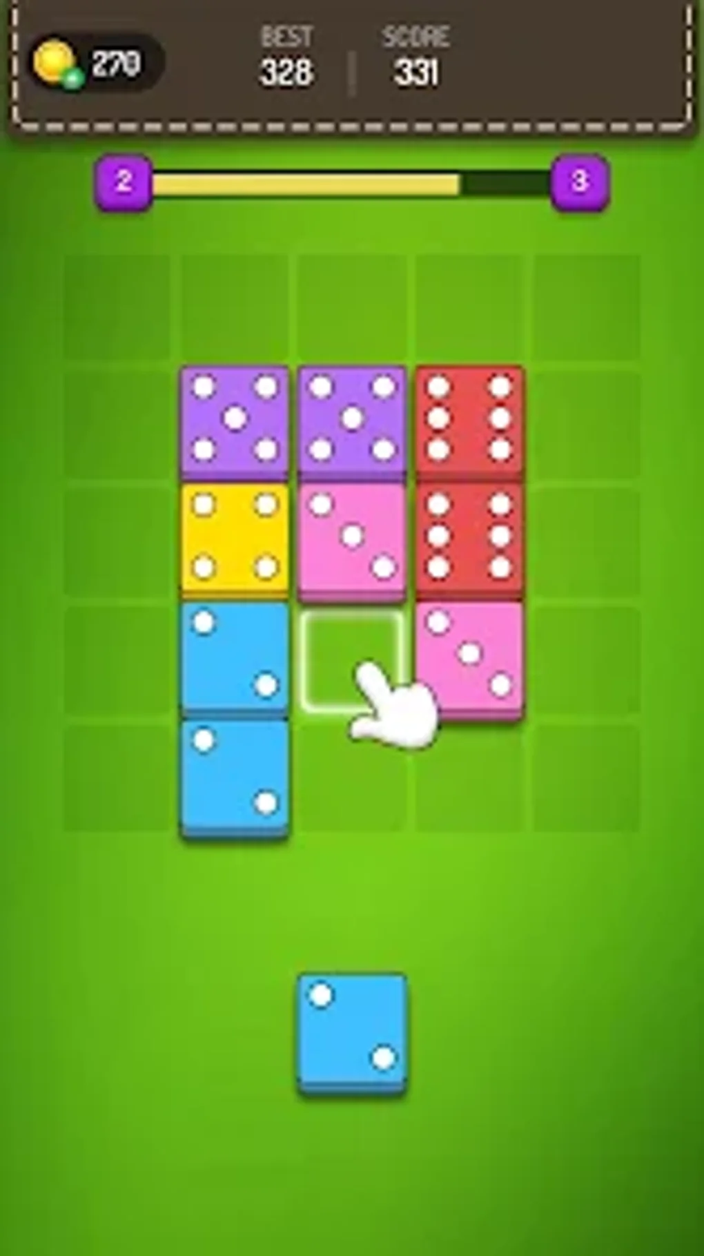 Dice Puzzle - Number Game для Android — Скачать