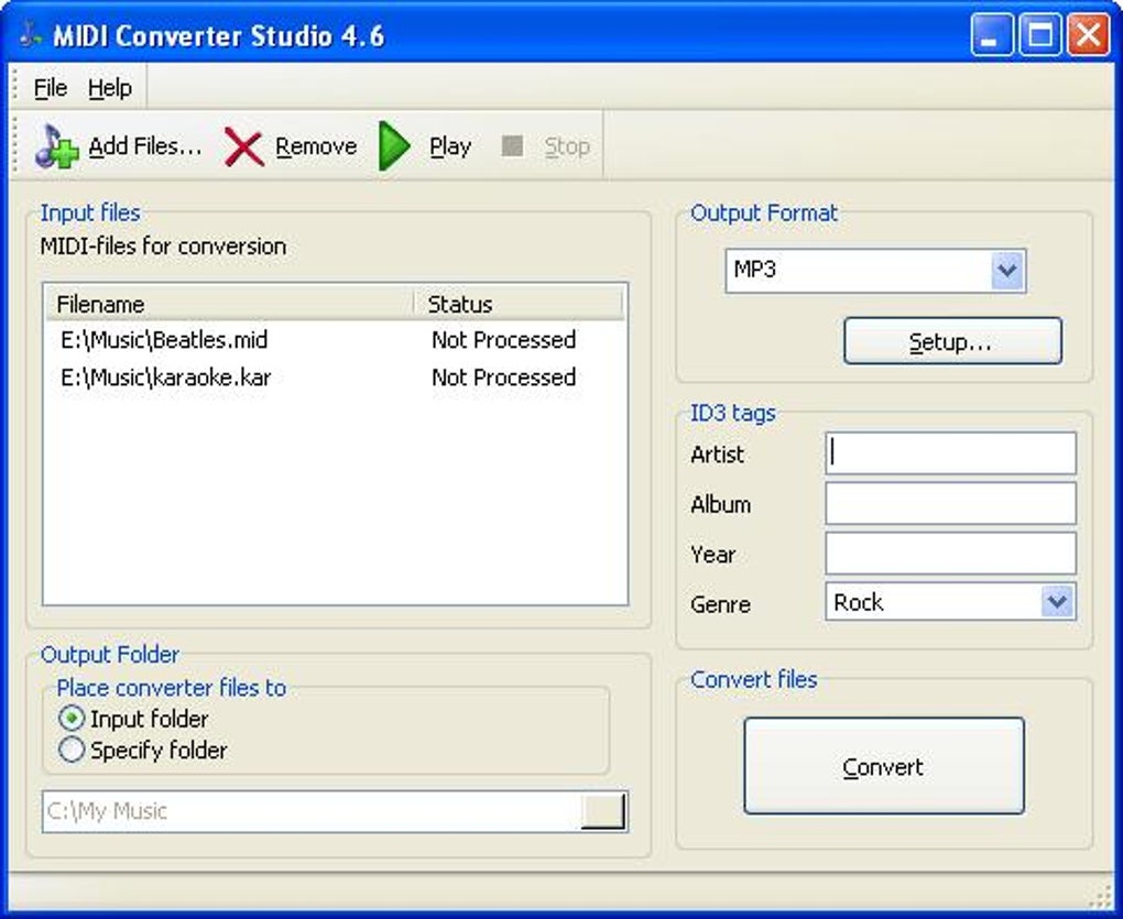 midi converter to mp3 free download