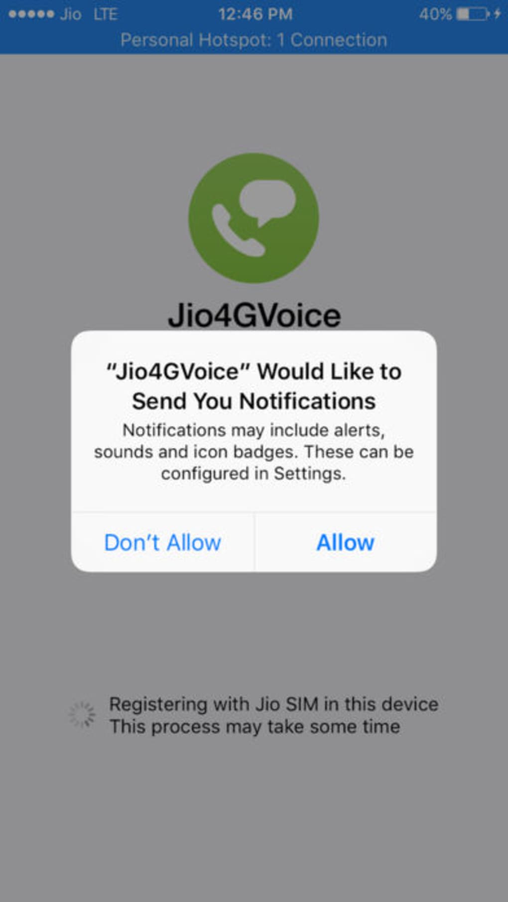 Jio4GVoice for iPhone - Download IOS