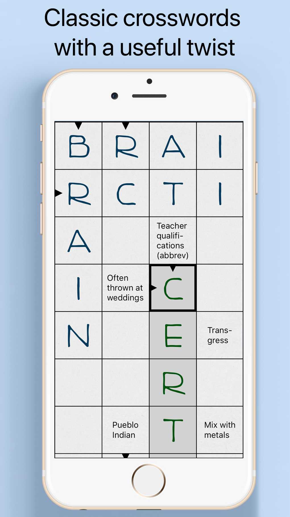Crossword A smart puzzle game for iPhone 無料・ダウンロード