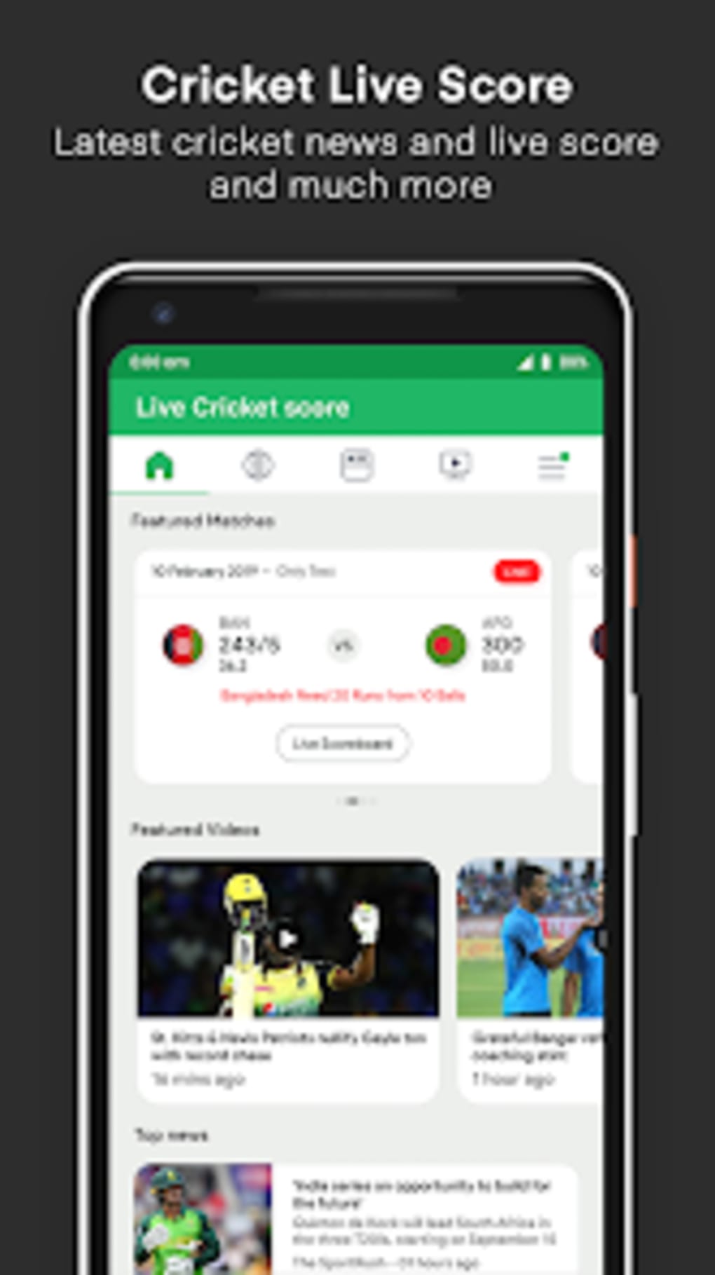 live cricket match today online app download