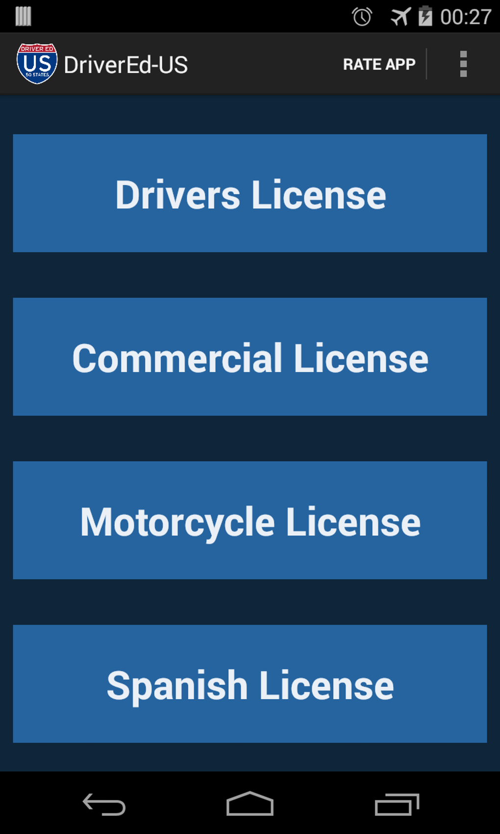 DMV Driver License Reviewer für Android Download