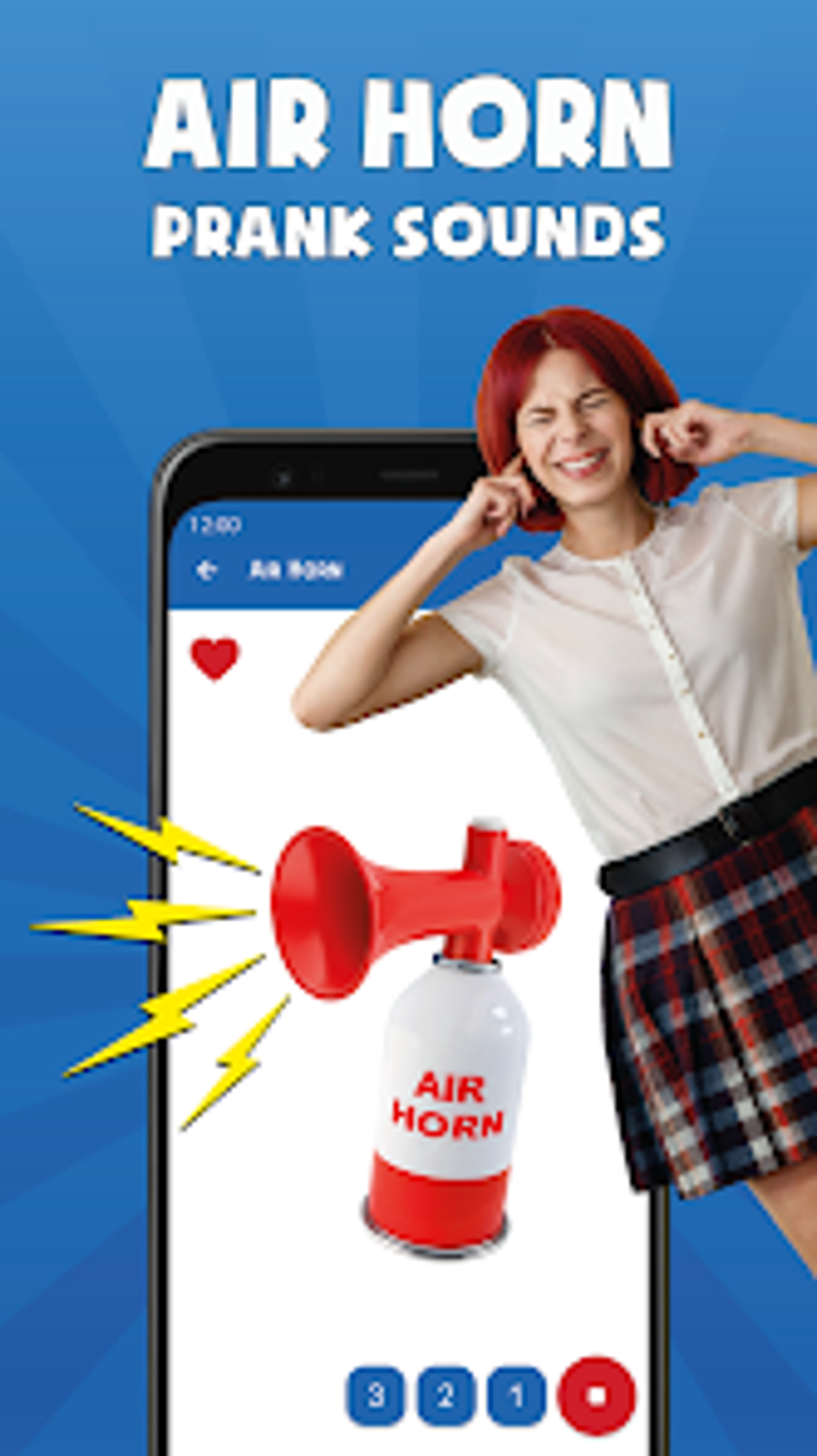 Loud Air Horn Prank Sound App สำหรับ Android - ดาวน์โหลด