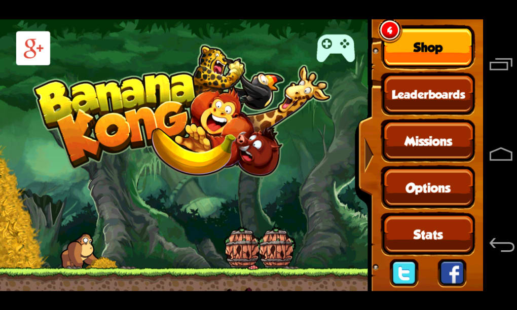 Banana Kong - Jogo / Game (parte 1) 
