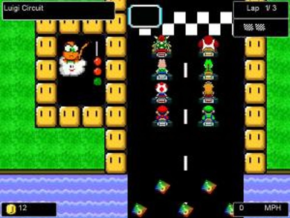 Jogos do Mario de Carros no Jogos 360