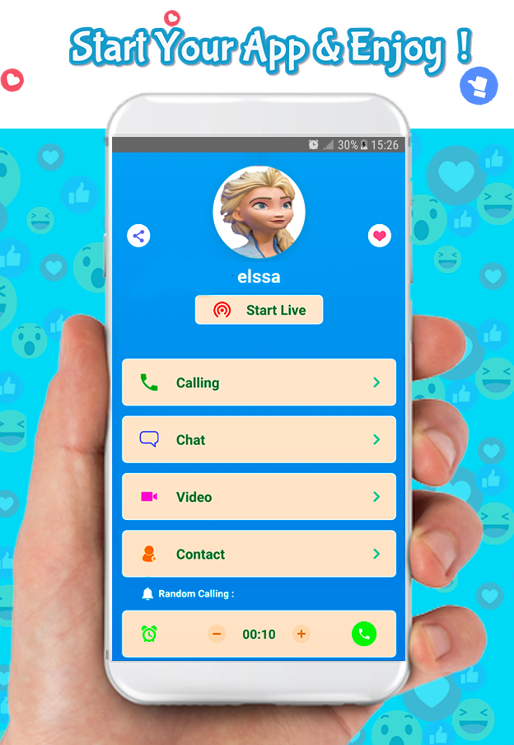 call from Elssa simulator : chat live prank для Android — Скачать