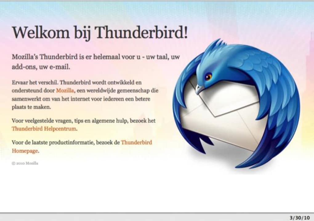 Thunderbird перевод