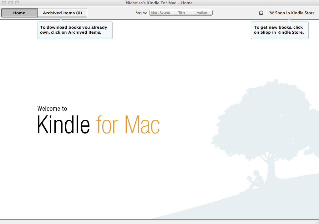 kindle download mac