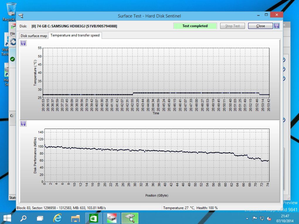 hard disk sentinel trial