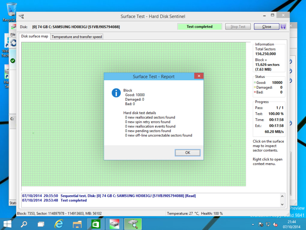 for windows download Hard Disk Sentinel Pro 6.10.5c