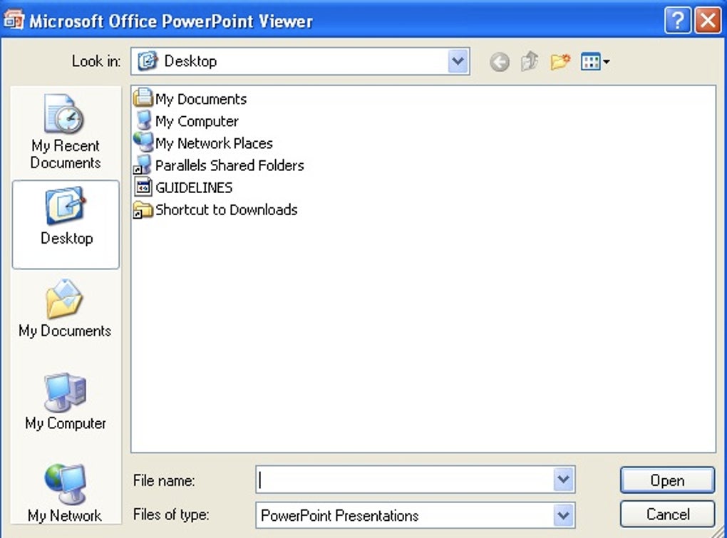 Microsoft PowerPoint Viewer 2007 - Tải về