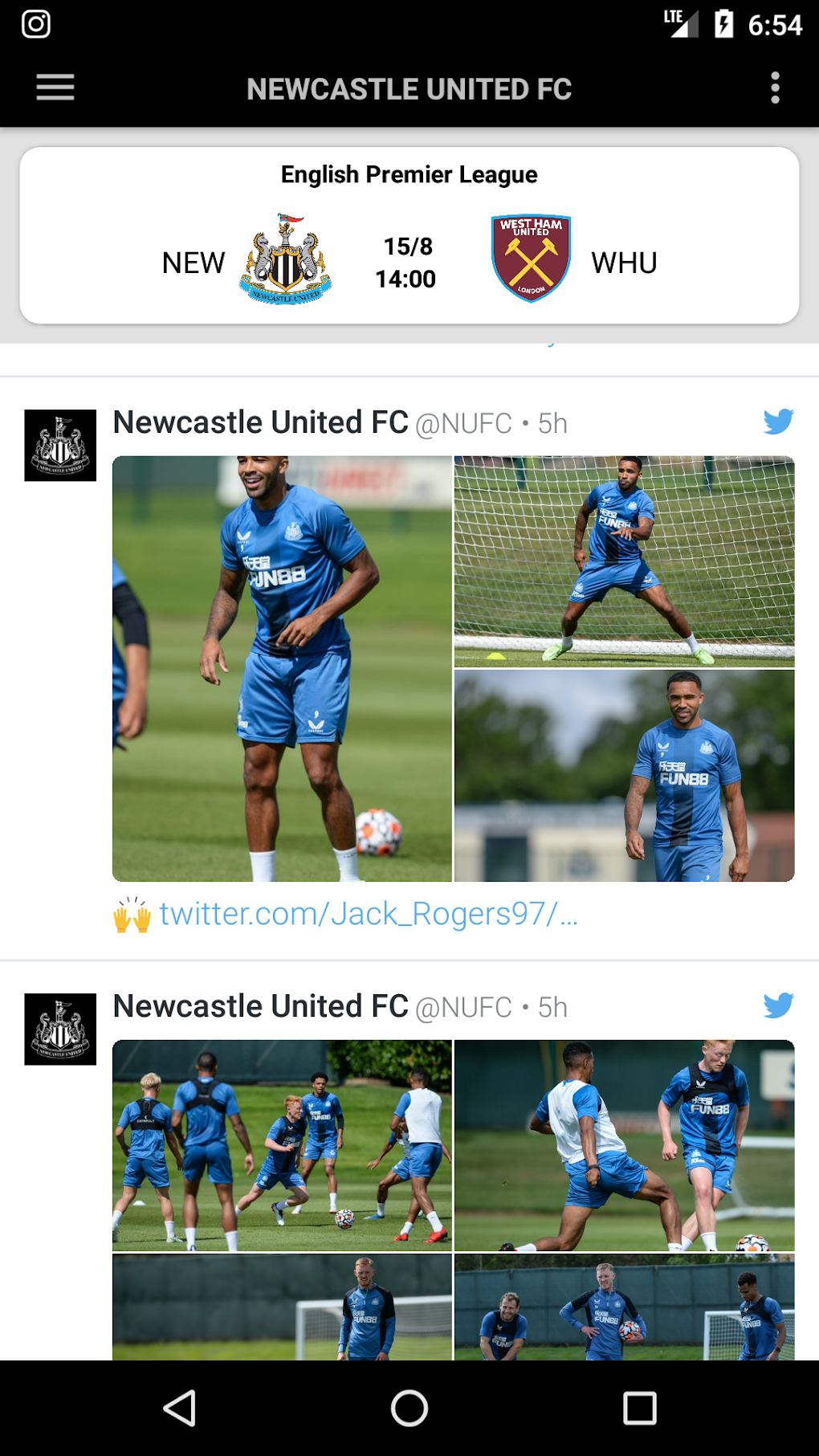 Android 용 Newcastle United FC - 다운로드