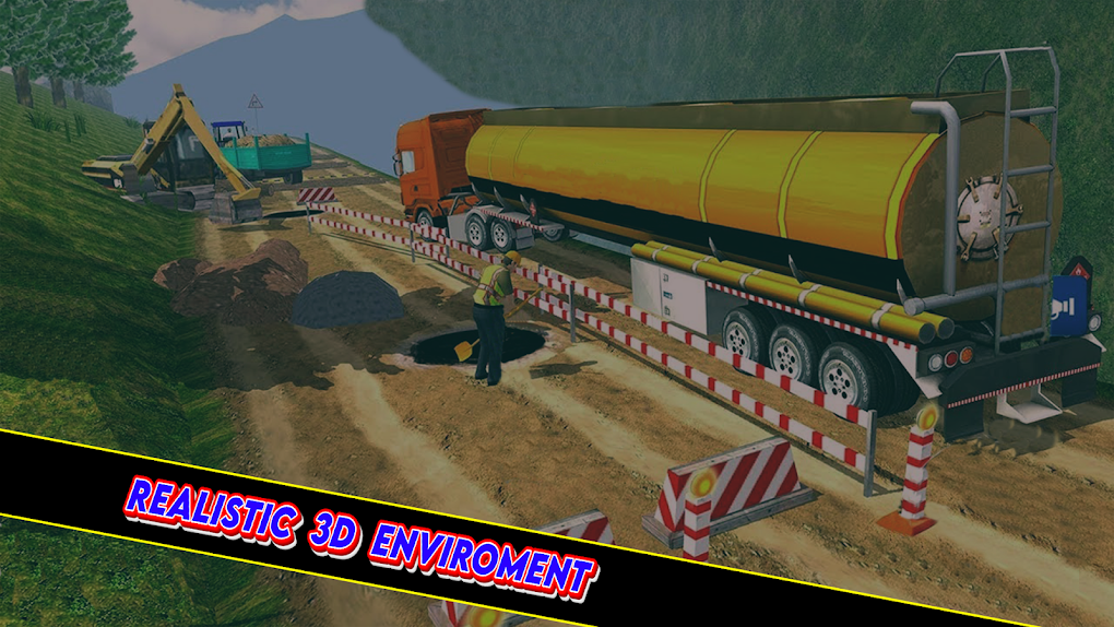 Android 용 Oil Truck Driving Sim 3D Game - 다운로드