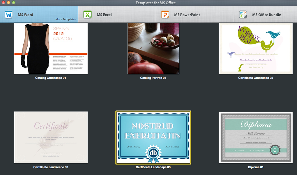 templates for ms office for mac ダウンロード