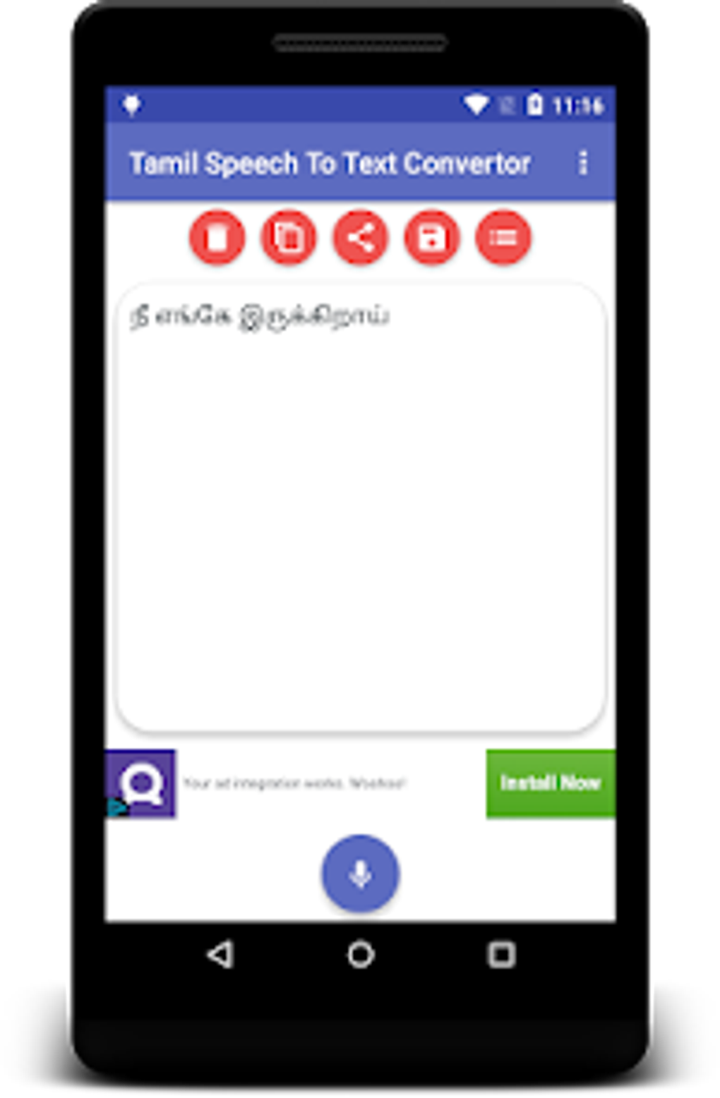 Tamil Speech To Text Convertor For Android Download