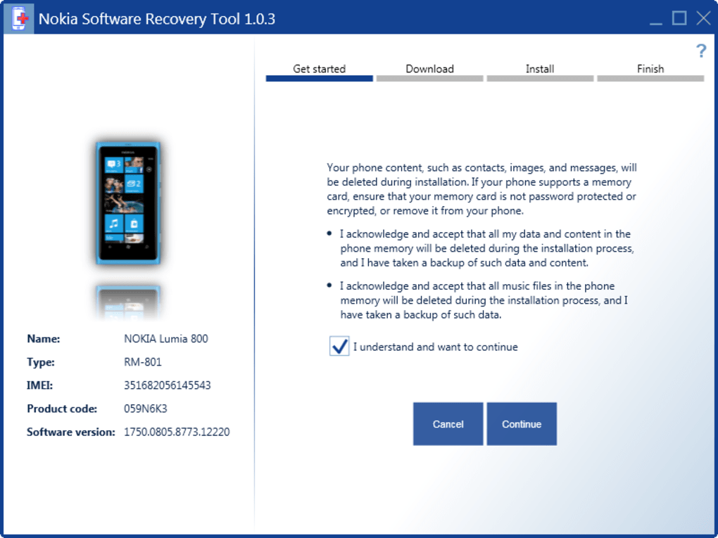 Nokia Software Recovery Tool 6.3.56.
