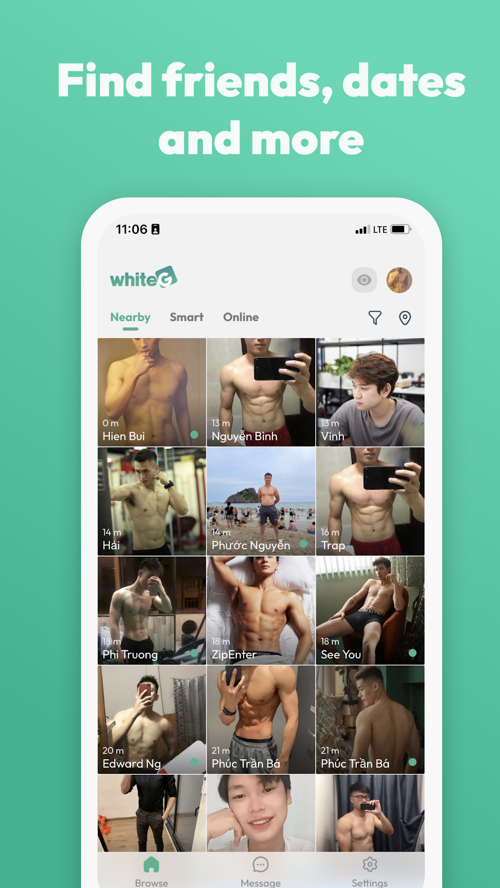 WhiteG - Gay Call Chat для Android — Скачать