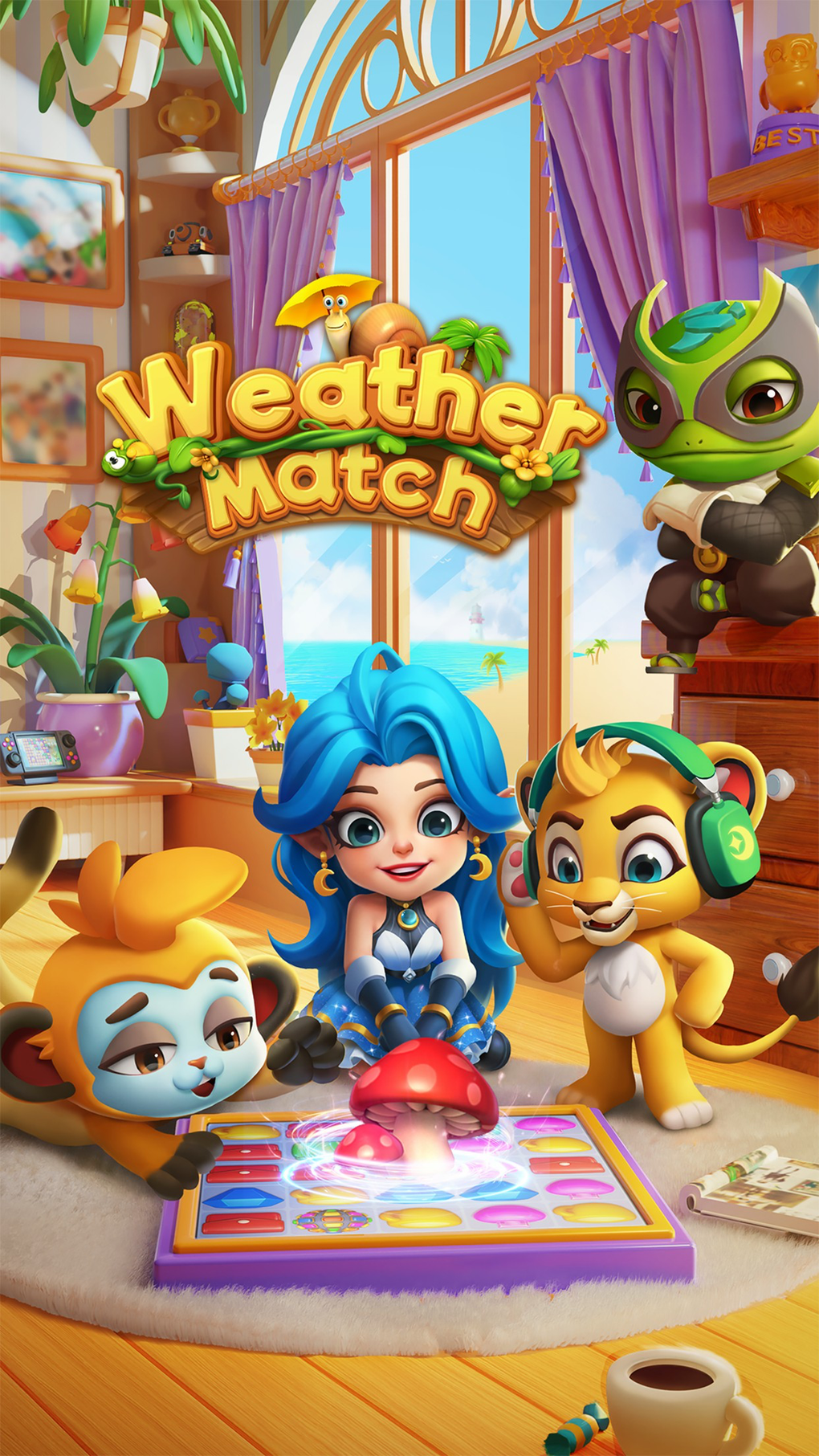 Weather Match - Magic Crush для iPhone — Скачать