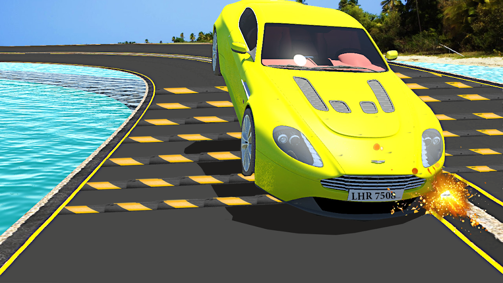 100 Speed Bump Extreme Car Crash Simulator Game For Android - Download