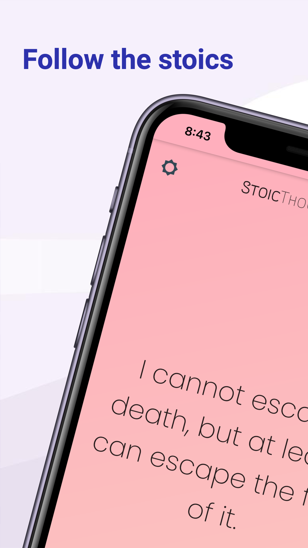 IPhone Için Stoic Thoughts - İndir