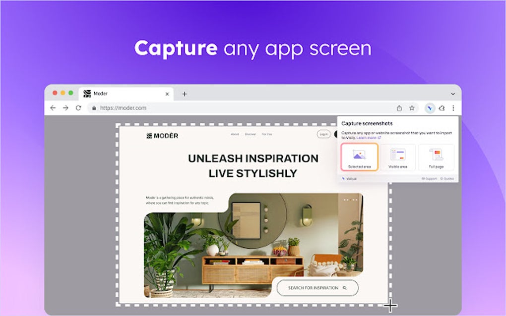 Visily - App UI Capture & Design Para Google Chrome - Extensão Download