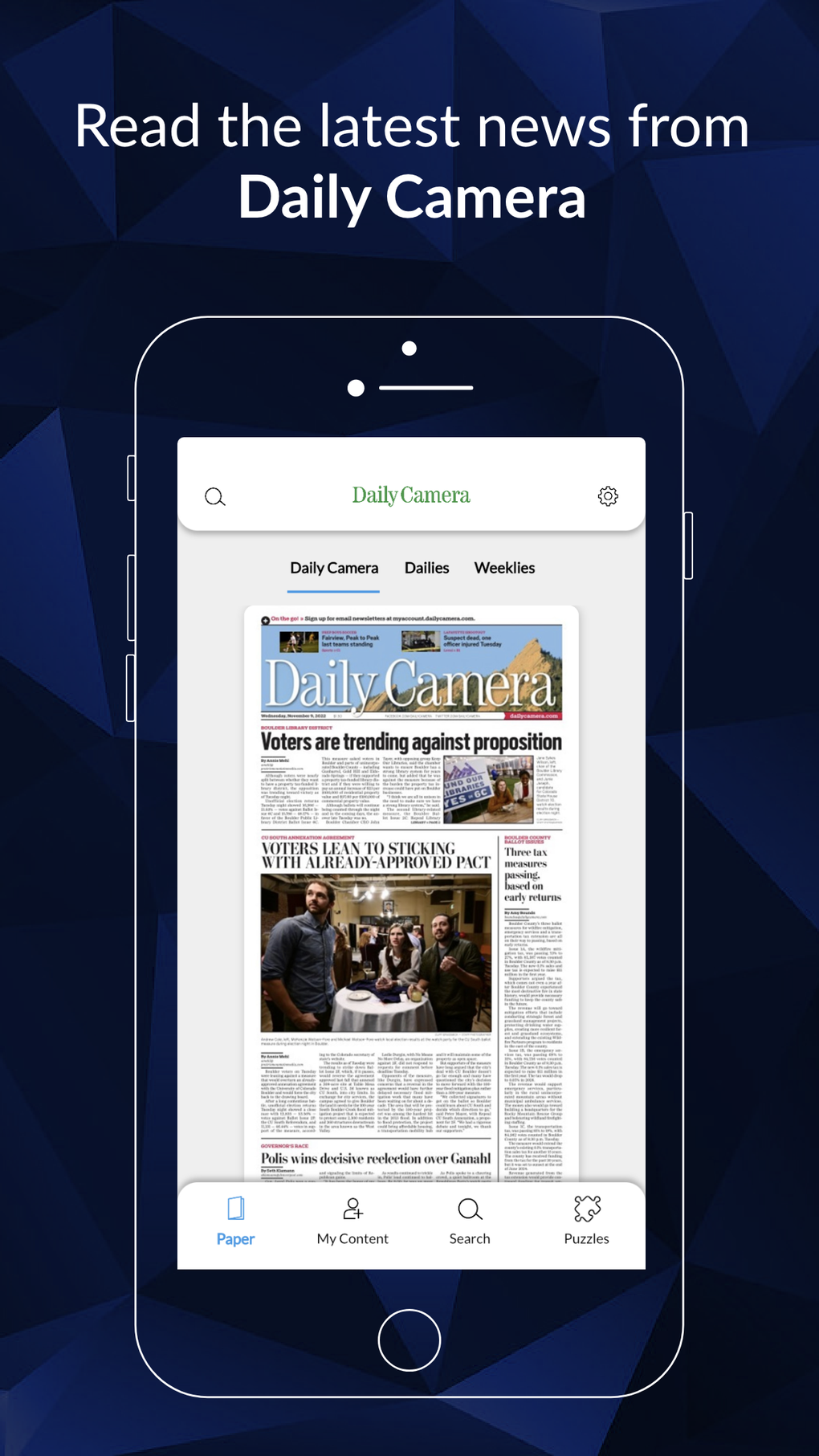 Boulder Daily Camera eEdition pour iPhone Télécharger
