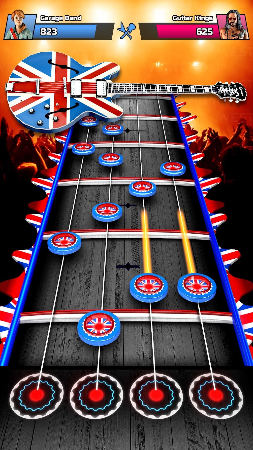 Guitar Band - Solo Hero для Android — Скачать