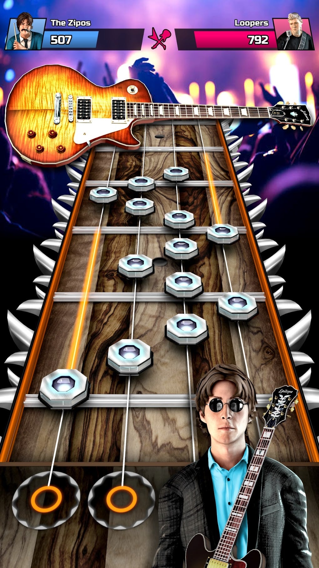 Guitar Band - Solo Hero для Android — Скачать