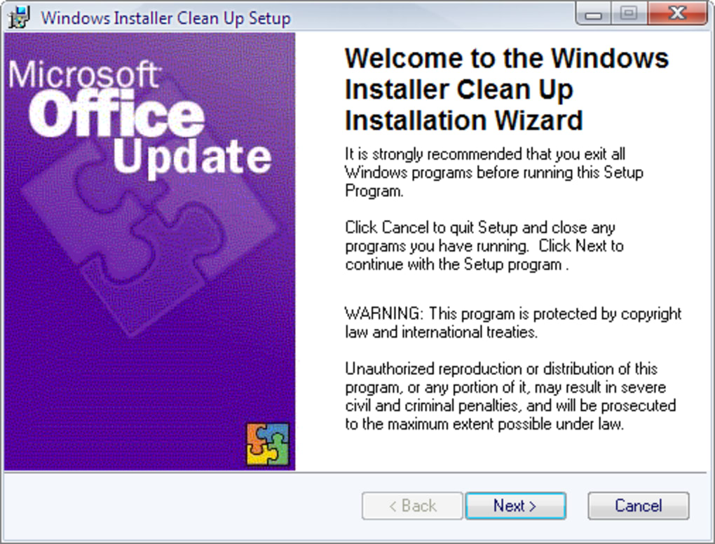 Novedad al revés Pickering Windows Installer CleanUp Utility (Windows) - Descargar